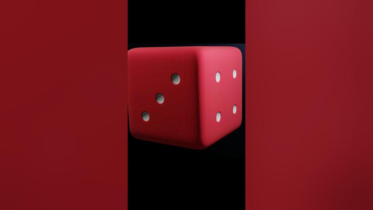 Blender dice teaser #shorts A teaser for the next Blender tutorial.