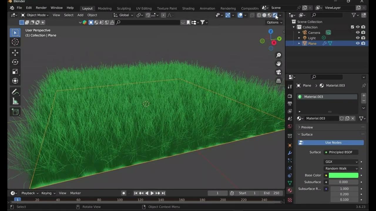 Blender how to create grass easily This is my first Blender tutorial on how to create grass easily hope you like it a...