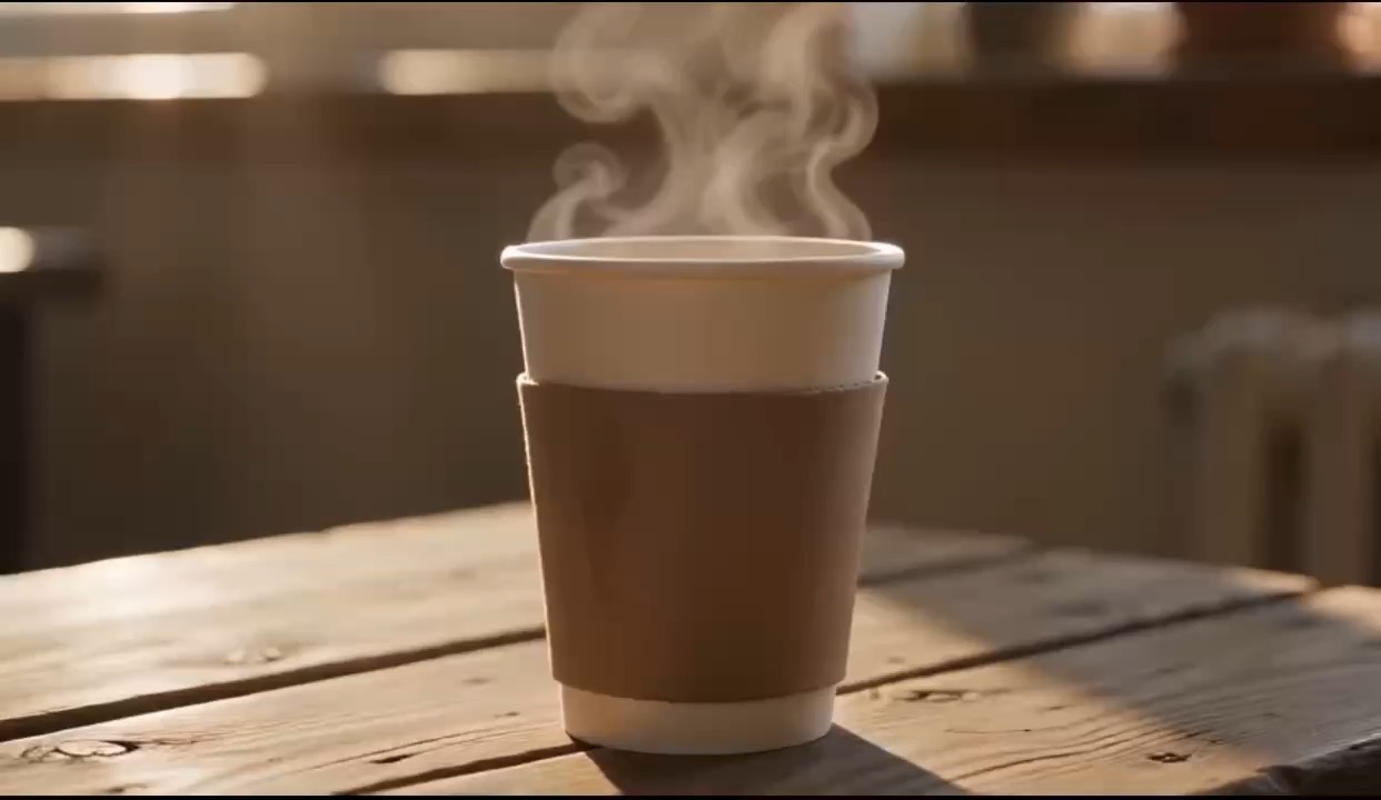 History doesn't remember who ordered the coffee. It remembers who kept showing up. ☕→🏆