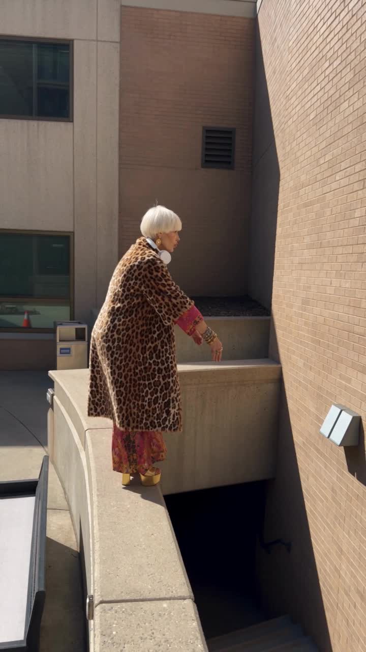 My doctor told me to stay active. I may have misunderstood. #NonnaNova #Parkour #AIComedy #TooOldToCare