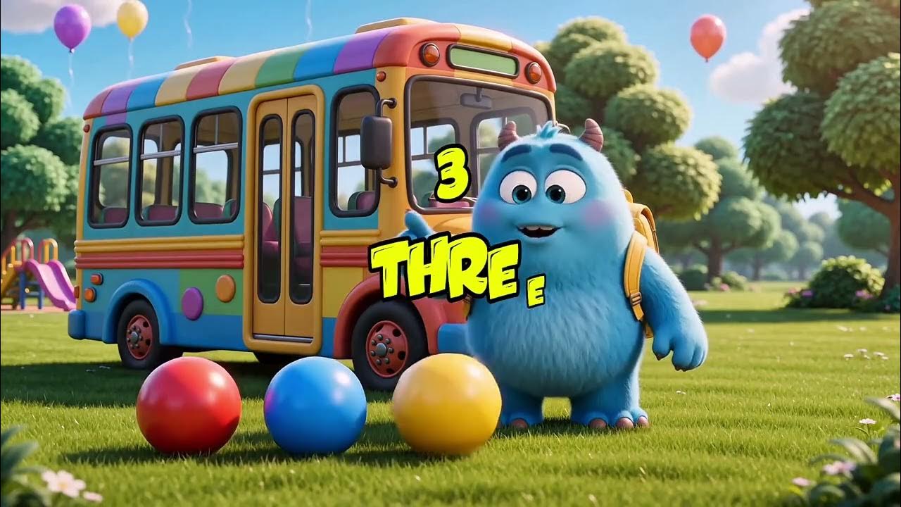 🚌 Bobo Counts 1 to 5! 🔢 | Learn Numbers with Bobo #Shorts Count from 1 to 5 with Bobo! 💙🔴🟡🟢 Join our cute blue...