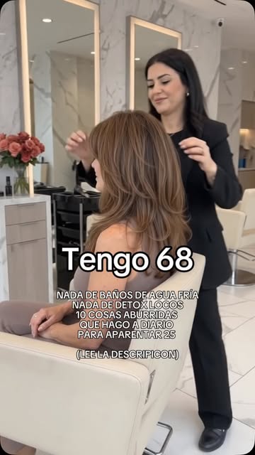 Tengo 68, y NO hago baños de agua fría ni detox. 👇 Tampoco vivo a base de zumos verdes ni hago cosas imposibles de m...