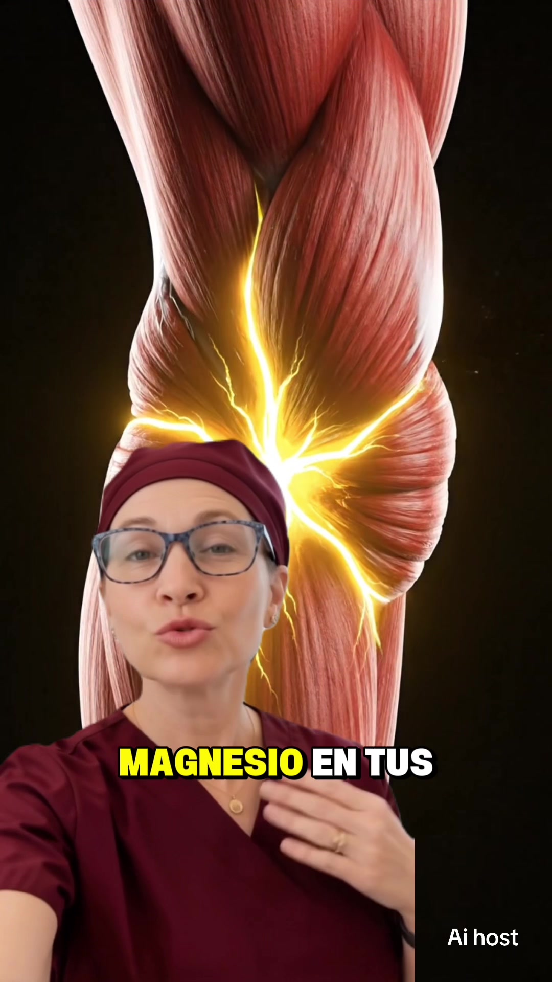 Toda mujer mayor de 40 deberia escuchar esto #magnesio #magnesiocomplex #salud “Ai host” “Ai generated”
