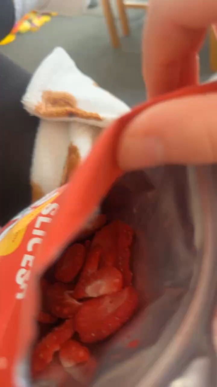 Freeze dried strawberry’s