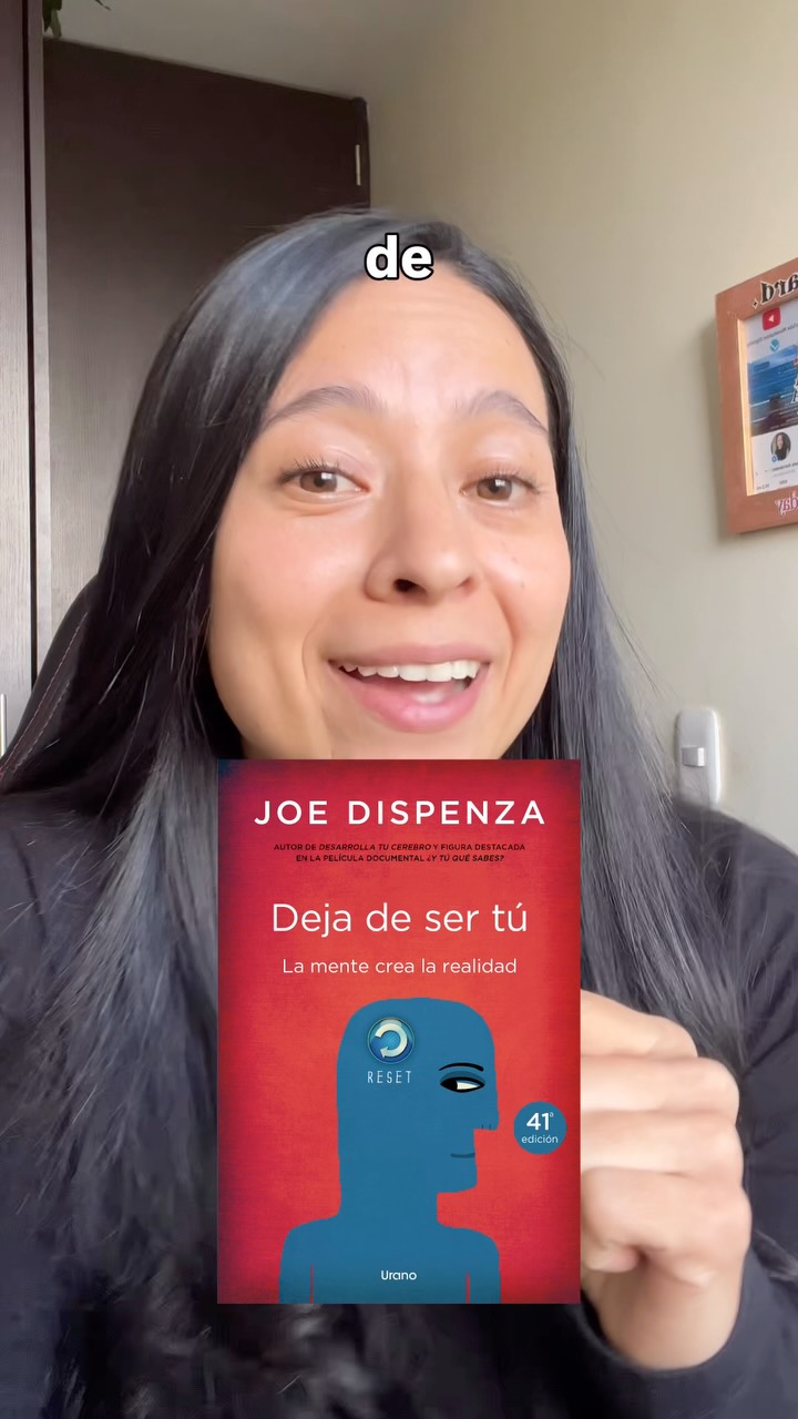 Comenta ‘QUIERO’ y te paso la información ❤️ #joedispenza #dejadesertu #libro #books