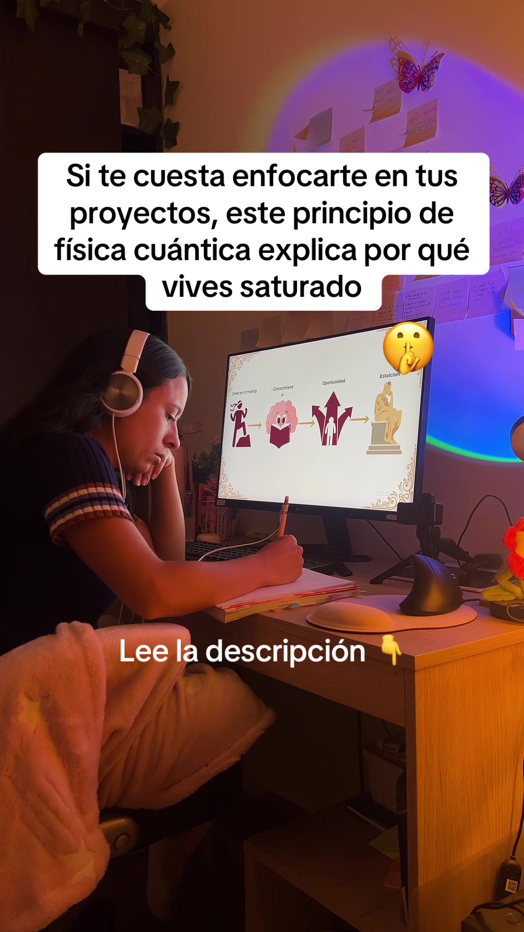El efecto observador demuestra que donde pones tu atención continua, colapsas tu energía. Si cambias de meta cada 3 d...