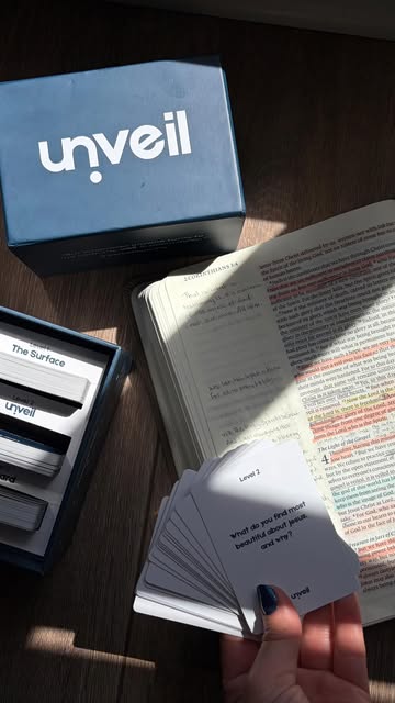 Playing Unveil with my friends has truly impacted our relationship with each other and with the Lord. It is such an i...