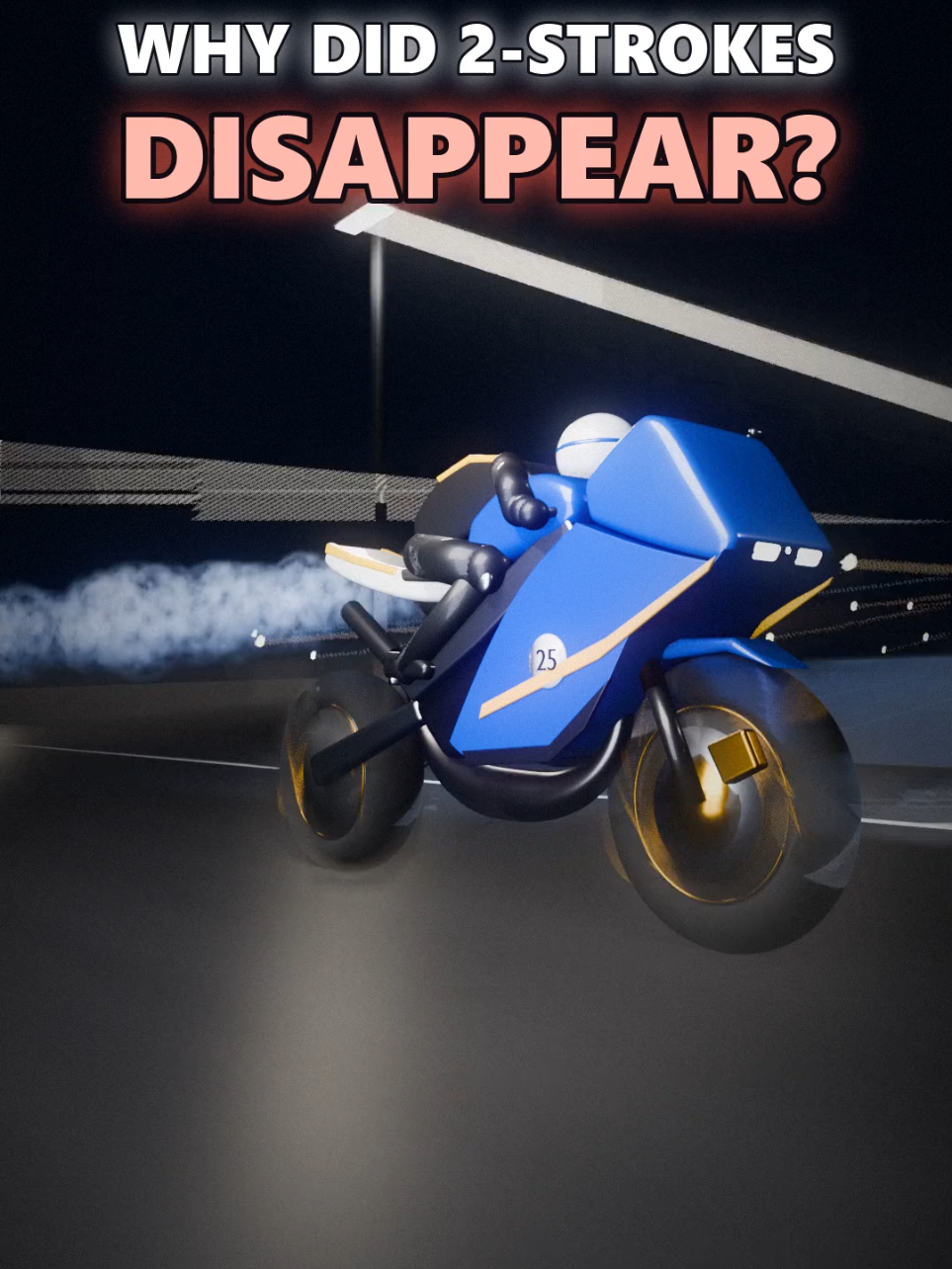 Why 2-strokes almost disappeared? #2stroke #twostroke #motorcycle #engine