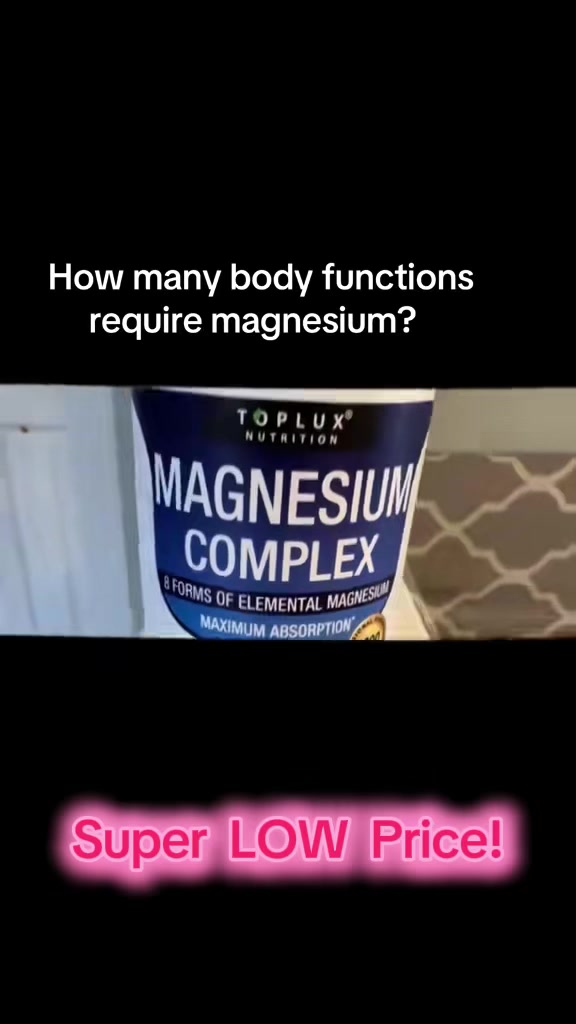 Our bodies need magnesium. Take advantage of this super low price! #healthyliving #magnesium #vitaminsupplements #sle...