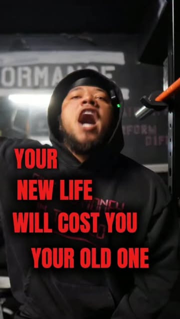 Your new life will cost you your old one #explorepage #motivation #motivational