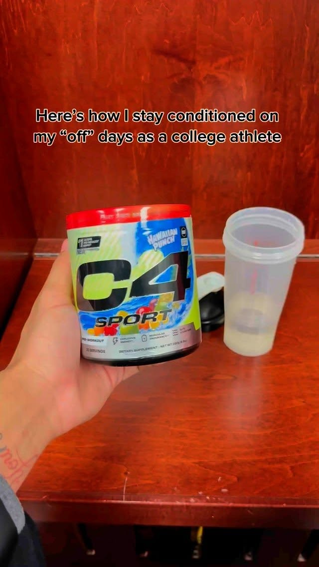 Fuel your workouts the right way! NSF Certified, trusted by athletes. Pick up C4 Sport at Walmart today! @c4energy #c...