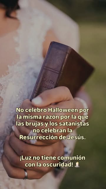 “No participen en nada de lo que hacen los que no son seguidores de Cristo. Lo bueno no tiene nada que ver con lo mal...