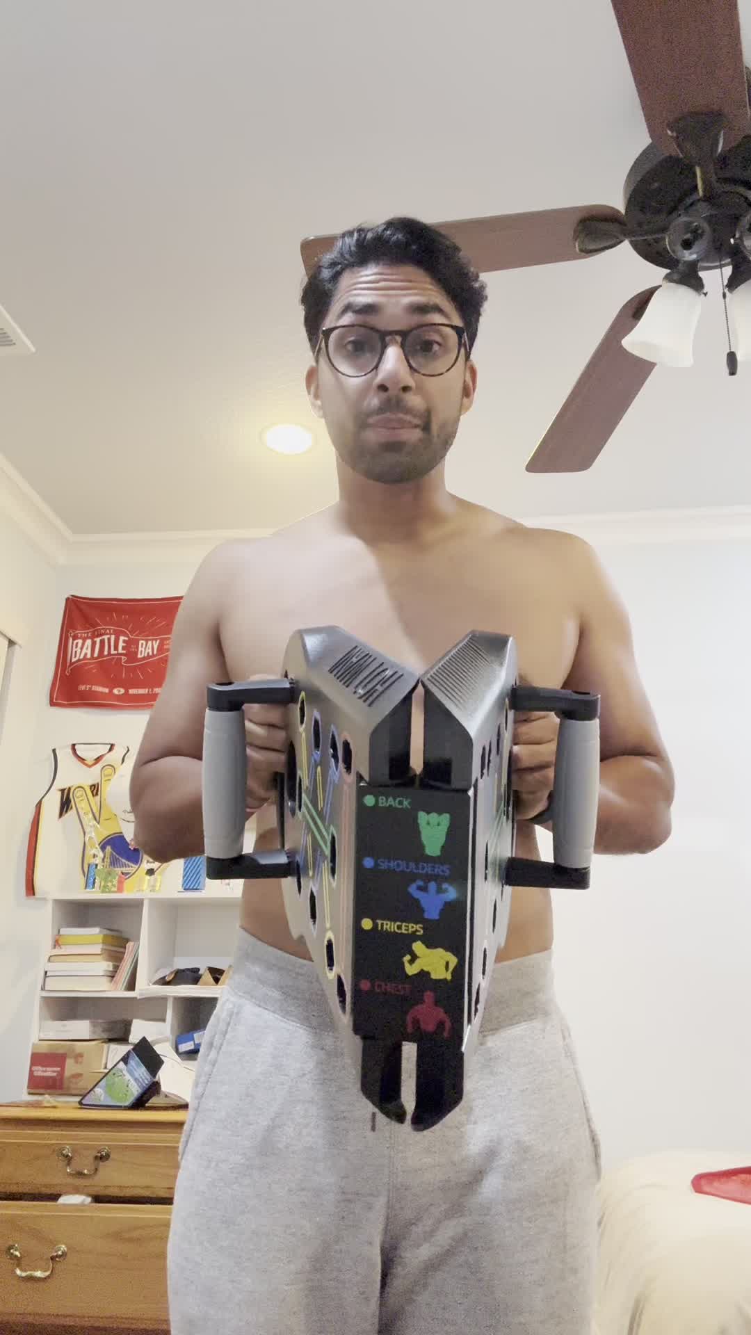 Ain’t no other pump like a push up pump! #chest #workout #strength #homegym @HOTWAVE-US
