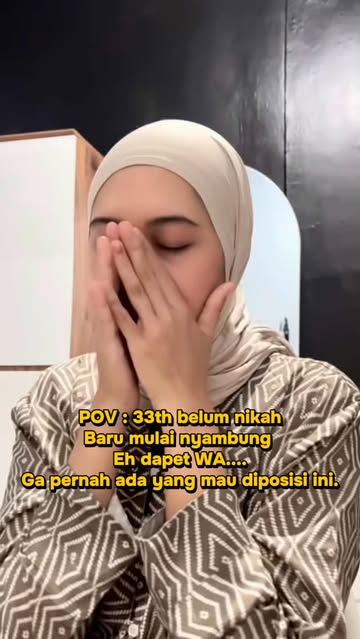33 th baru mulai nyambung .... #relationship #muak #jodoh #fyp #relateable