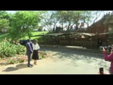 (1 Oct 2019) DUCHESS OF SUSSEX VISITS UNIVERSITY OF JOHANNESBURG Britain's Meghan, the Duchess of Sussex, spoke about...