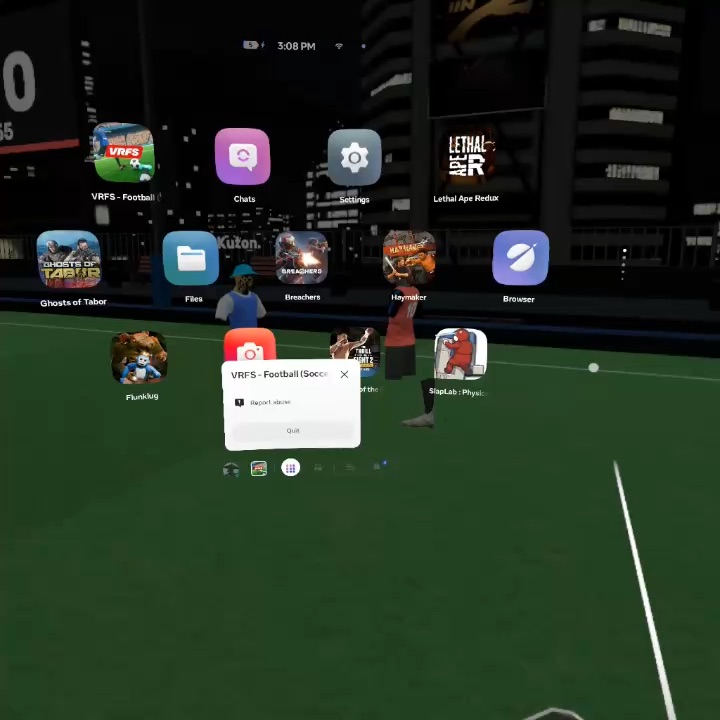 Virtual Reality Football