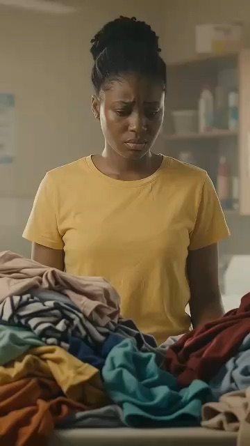 Laundry girl