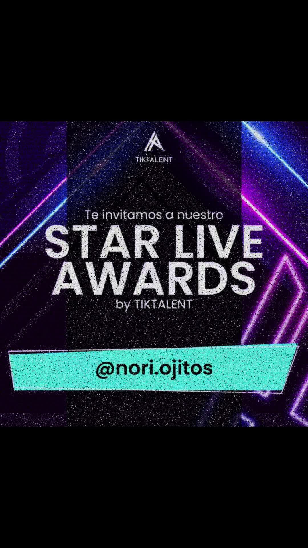 Live Star Live Awards by TikTalent 💎 Puedo decir que lo que comenzó como un pasatiempo ahora se ha convertido en mi...
