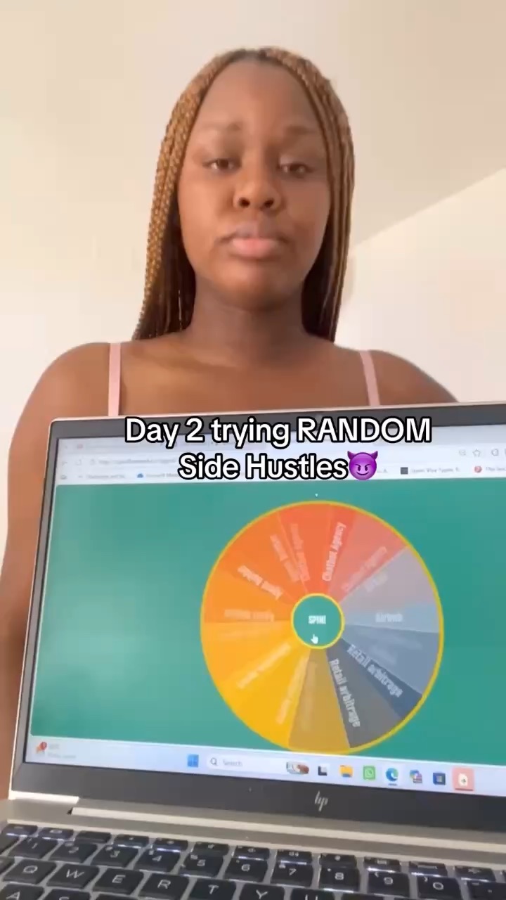 Trying random side hustles