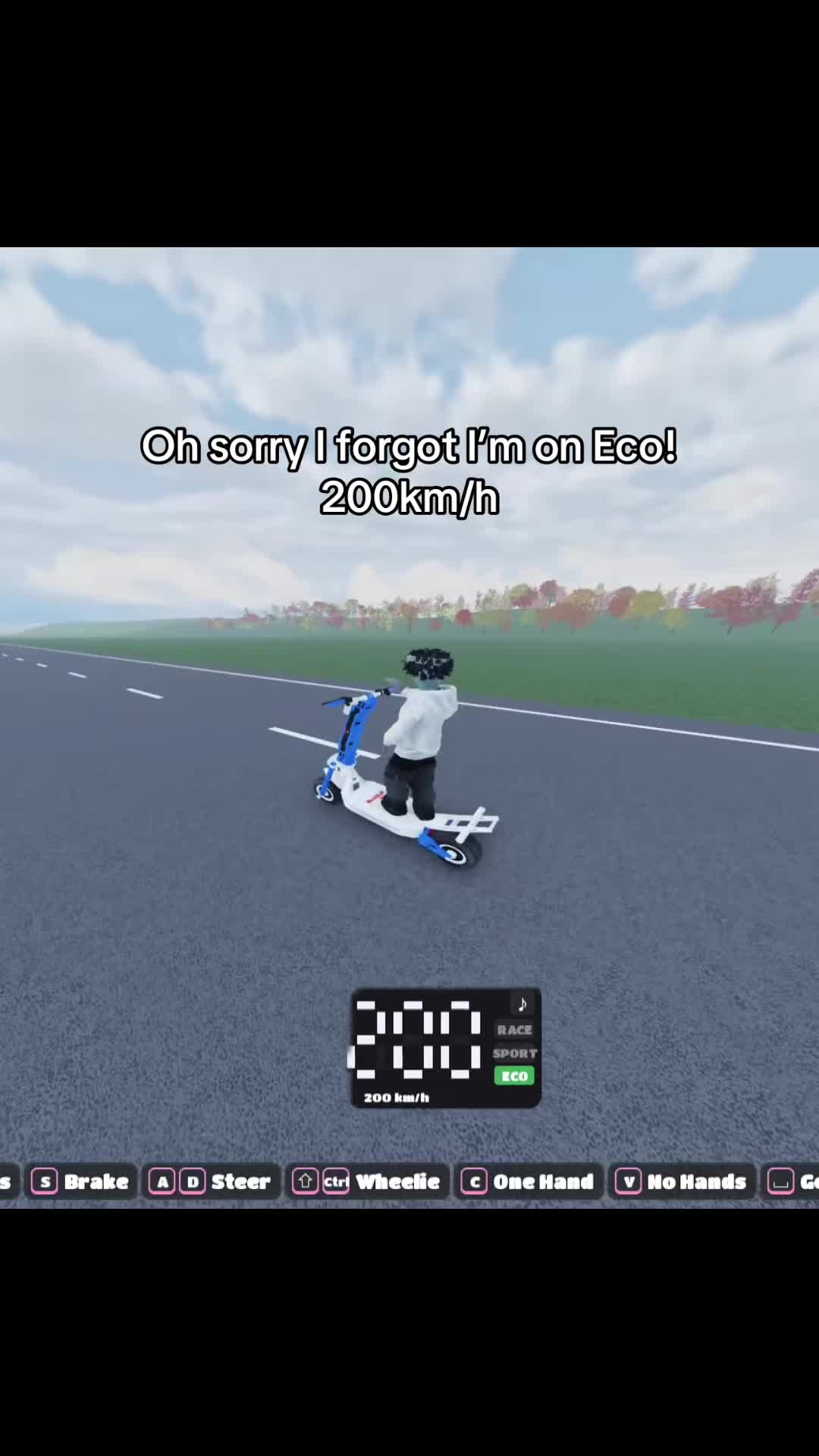 300km/h RedBull Kukirin G5 in Kukirin Life Roblox #kukirinlife #KRLS