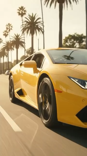 Manejando mi lamborgini