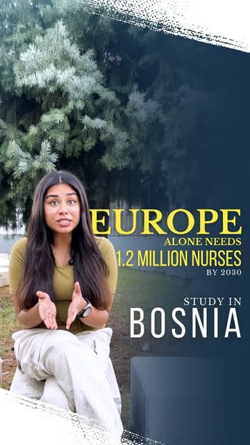 Here’s your chance to get a secure pathway career in Germany ✅ Study Nursing in Bosnia ✅ Get the H+ Advantage ✅ No IE...