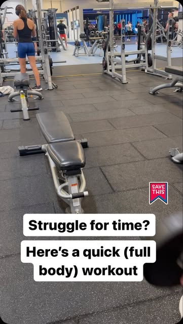 Finding time to exercise can be challenging for everyone. Here’s a full body workout that only requires a pair of dum...