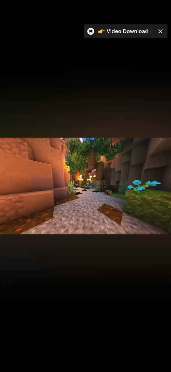 Minecraft parkour