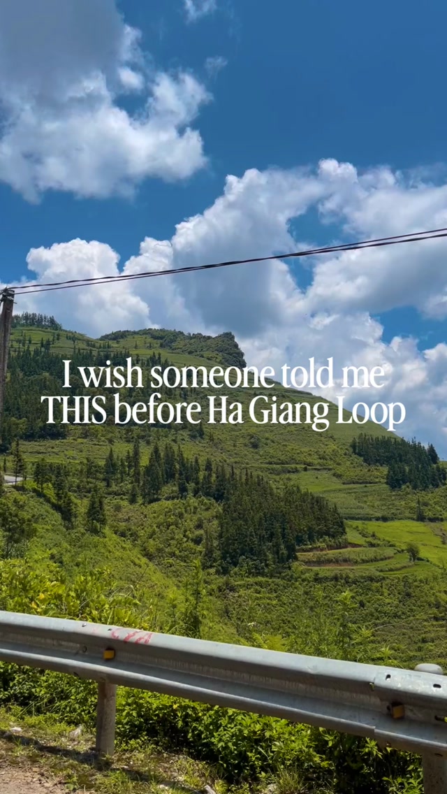 HA GIANG LOOP – 5 SURVIVAL TIPS 🏍️ 1. Timing Give yourself at least 3D2N, ideally 4D3N. Avoid rainy season (June–Aug...