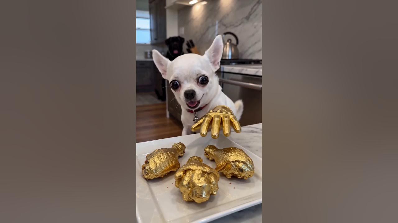 Everything Jeffy Touches Turns Into Gold 💰 Jeffy the funny chihuahua finds a magic glove that turns everything he to...