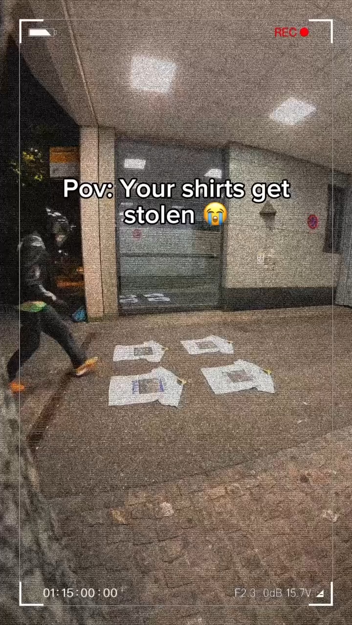 Who stole the shirts ?! 🤯