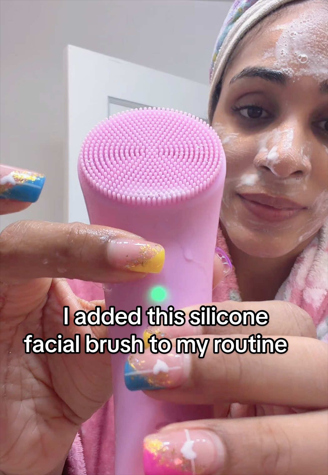 #facialroutine #siliconebrush #facialbrush #viral #tiktokshopbacktoschool