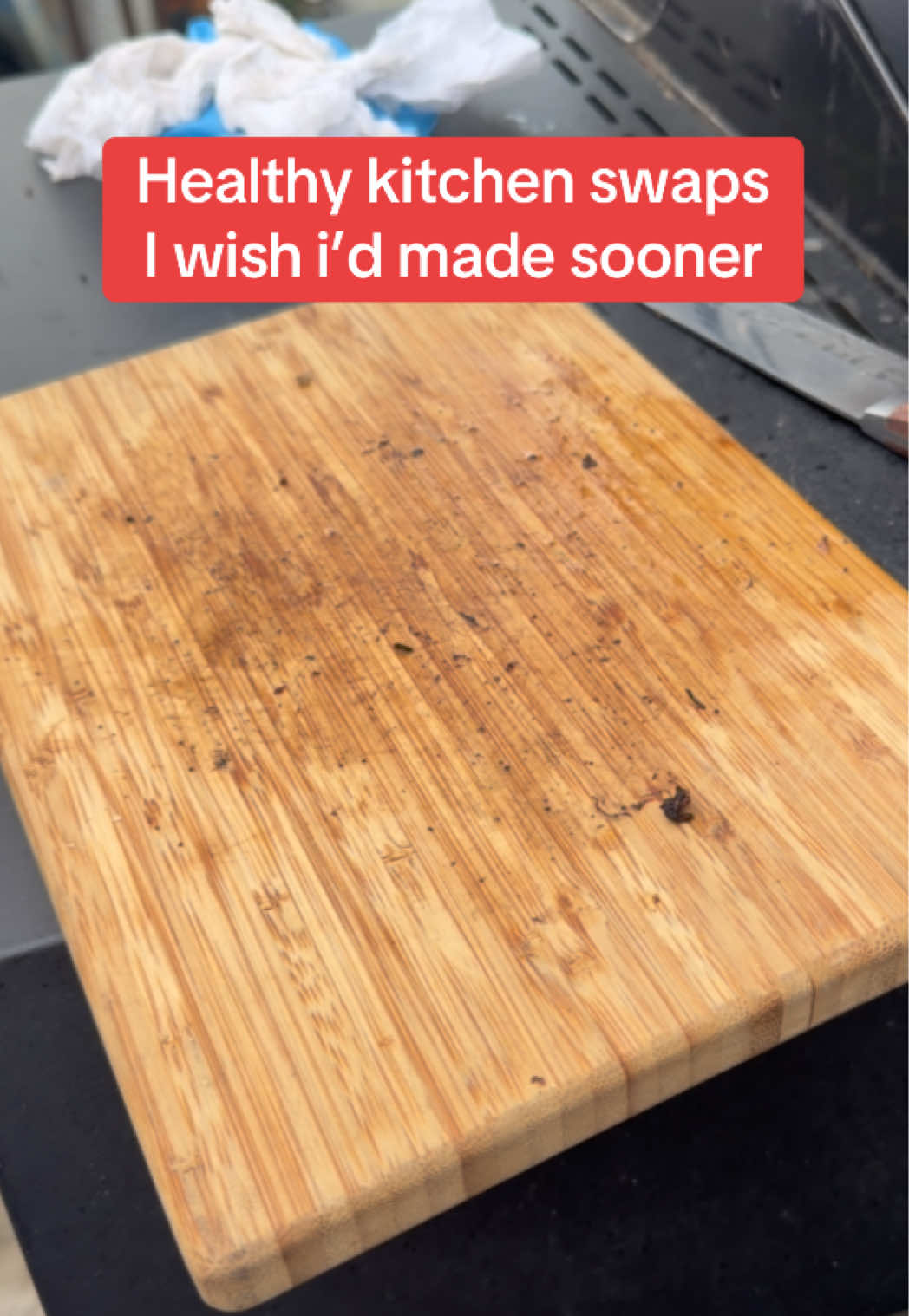 One simple kitchen swap I wish I knew sooner #kitchenhacks #summerwins #viral #cuttingboard #kitchenessentials