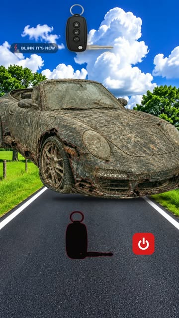 Level 1 of 4: Can You Clean This Porsche? #CarPuzzle #PauseChallenge #Restoration #Porsche #Challenge