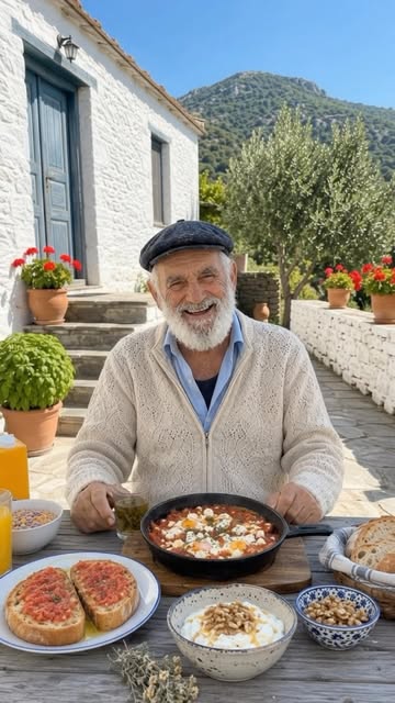 Mediterranean breakfast 🍳 comment “guide” to see what I eat in the week #cooking #mediterranean #healthylifestyle #c...