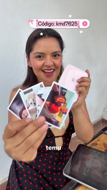 📸 ✨ Esta mini impresora de fotos de Temu se volvió mi nueva obsesión para imprimir y guardar mis momentos favoritos...