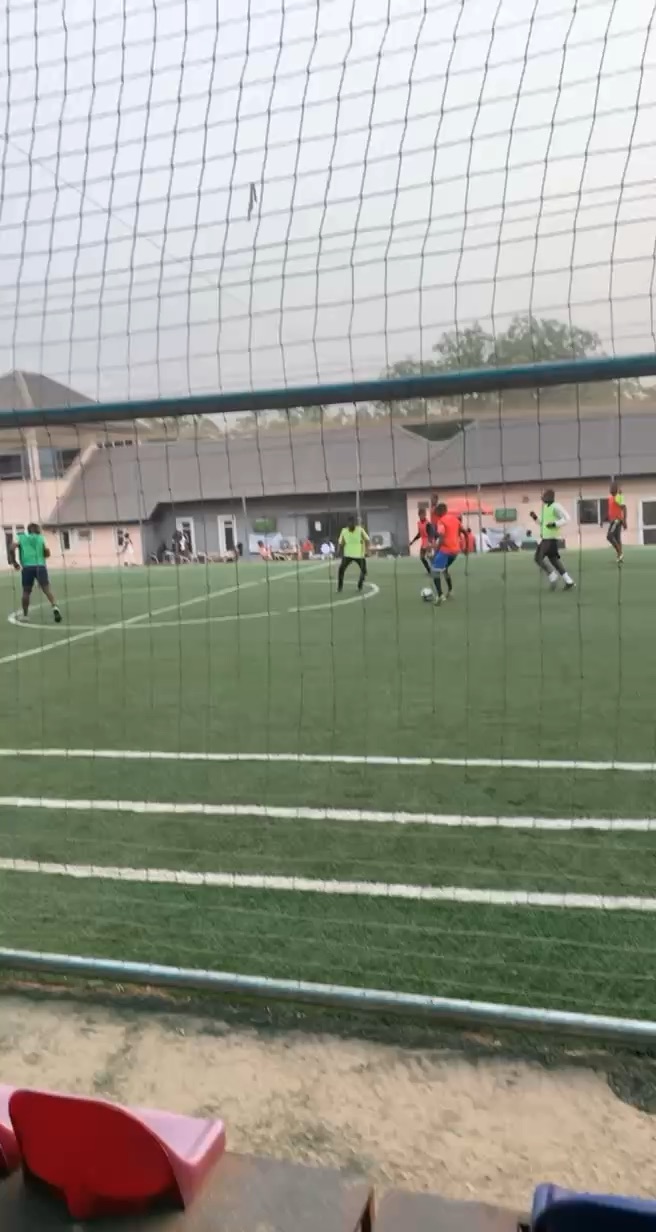 A day on the pitch
