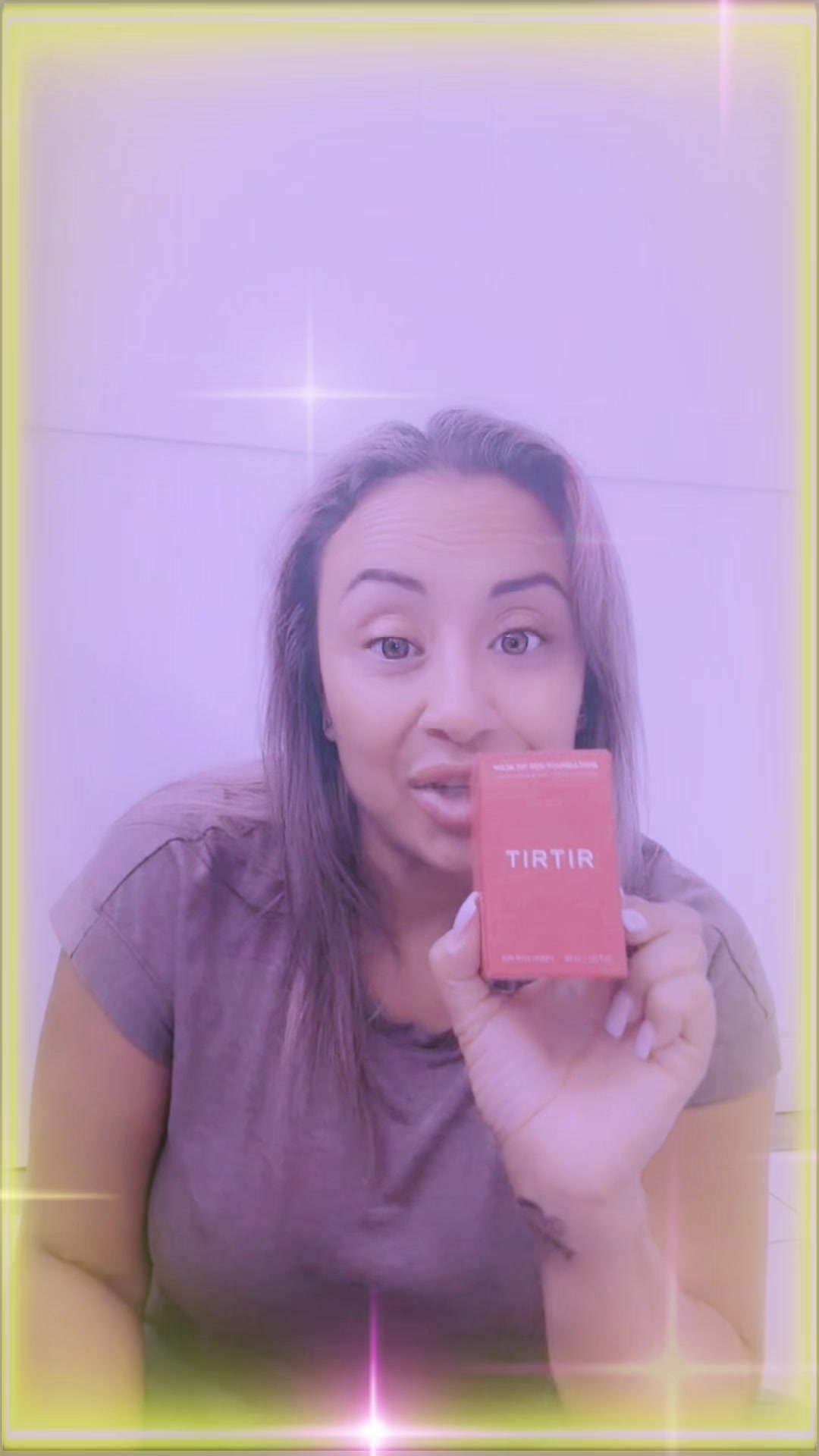 Creamy full coverage foundation for a 5 minute makeup routine 💄#tirtir #flawless #beauty