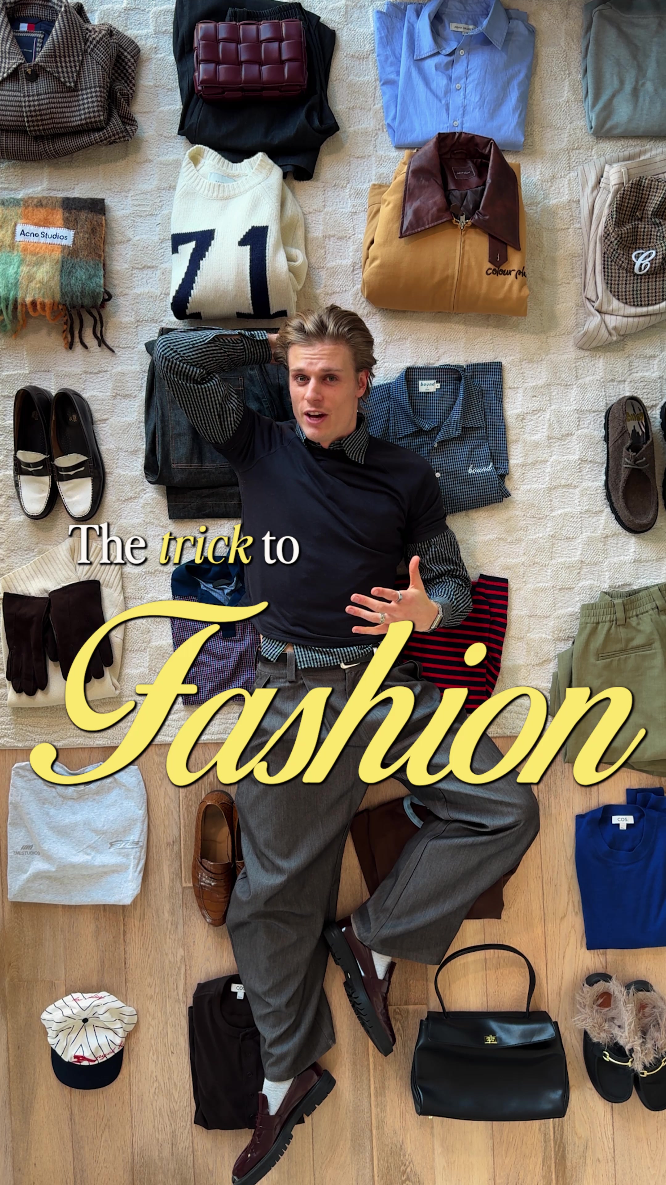 The trick to fashion #fashiontiktok #mensfashion