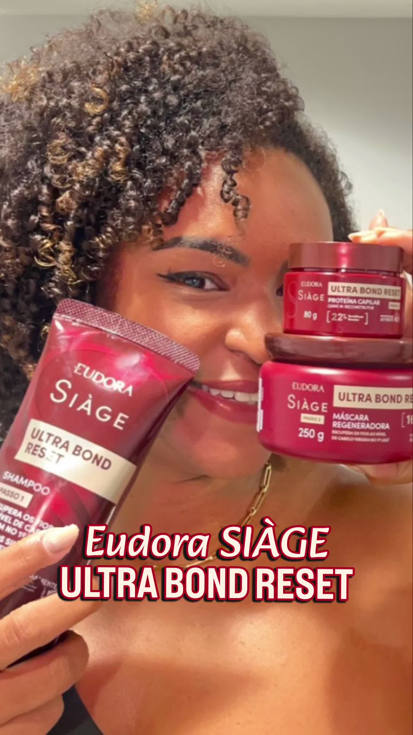 ✨Amiga, RESETA!✨ A linha de tratamento ULTRA BOND RESET chegou para resetar os danos acumulados no nossos cabelo, res...