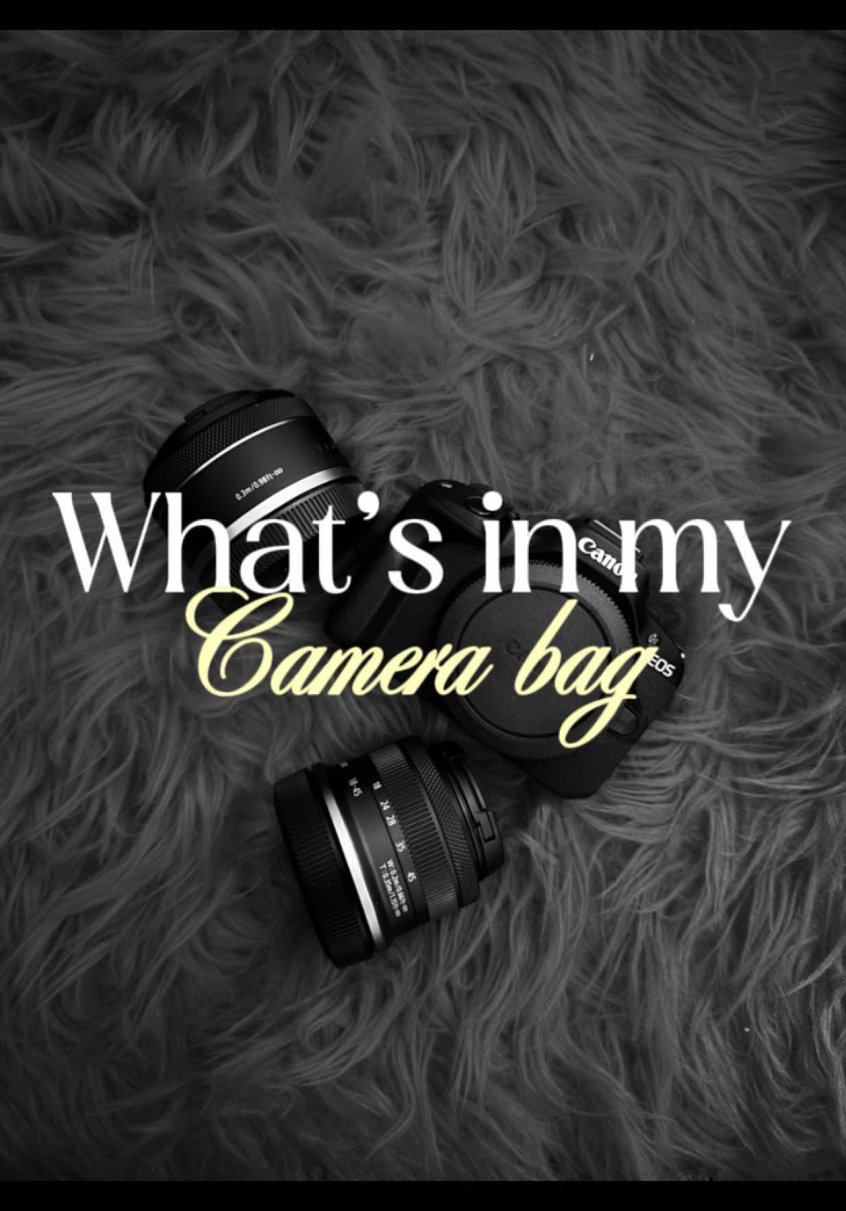 What’s in my camera bag? Les presento a mi bebé y quien me acompaña en mis sesiones fotográficas! #photography #canon...