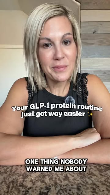 Getting enough protein on a GLP-1 has been one of those things I’ve had to get way more intentional about — especiall...