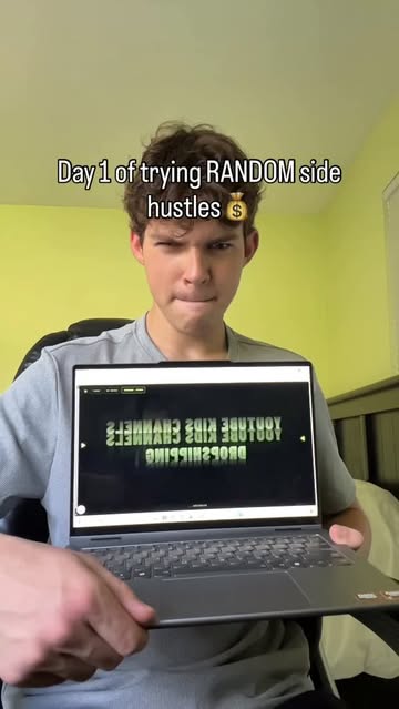 Day 1 of trying random side hustles