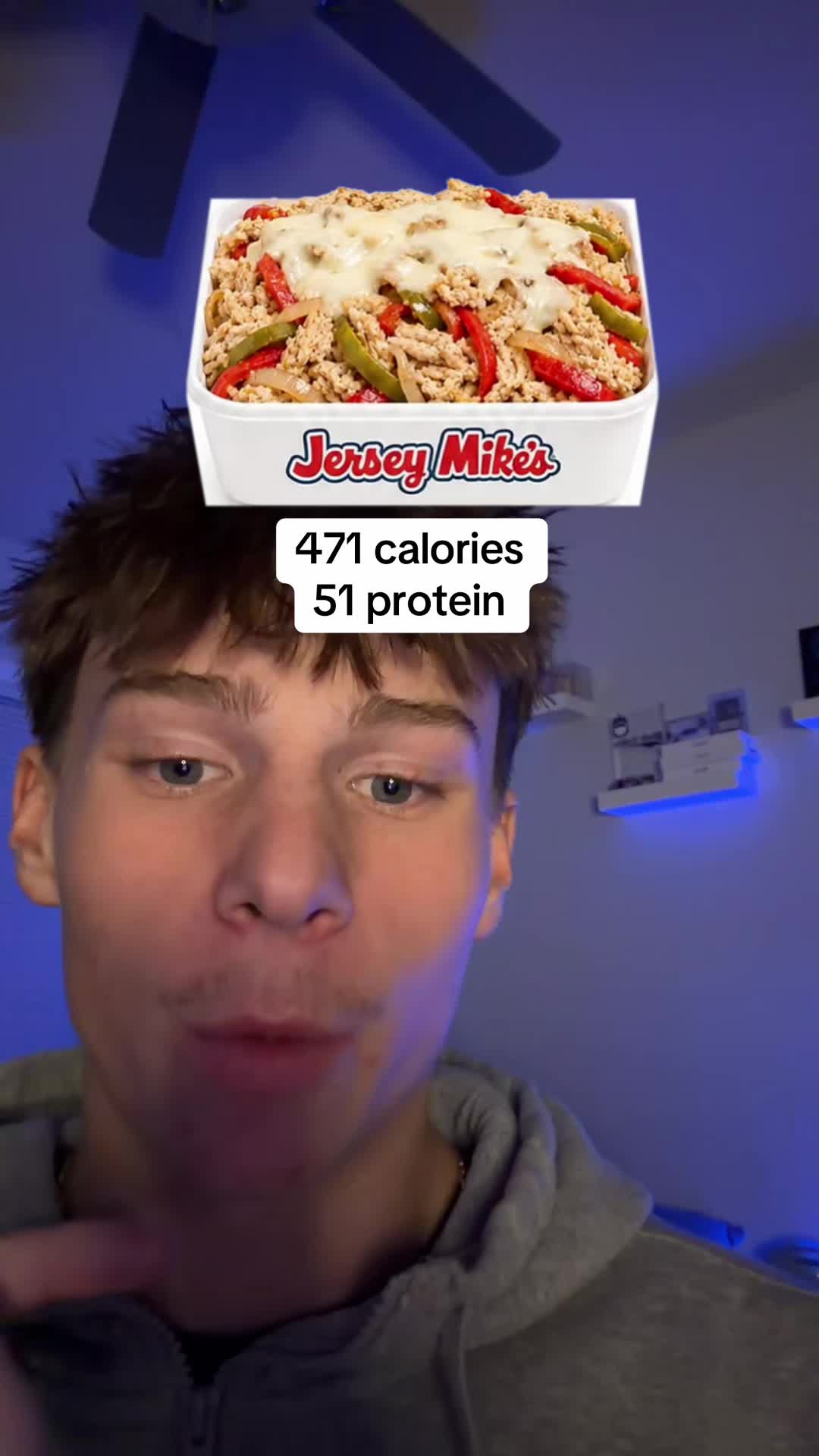 Viral jersey mikes order🔥 #weightloss #viral #health #fitness