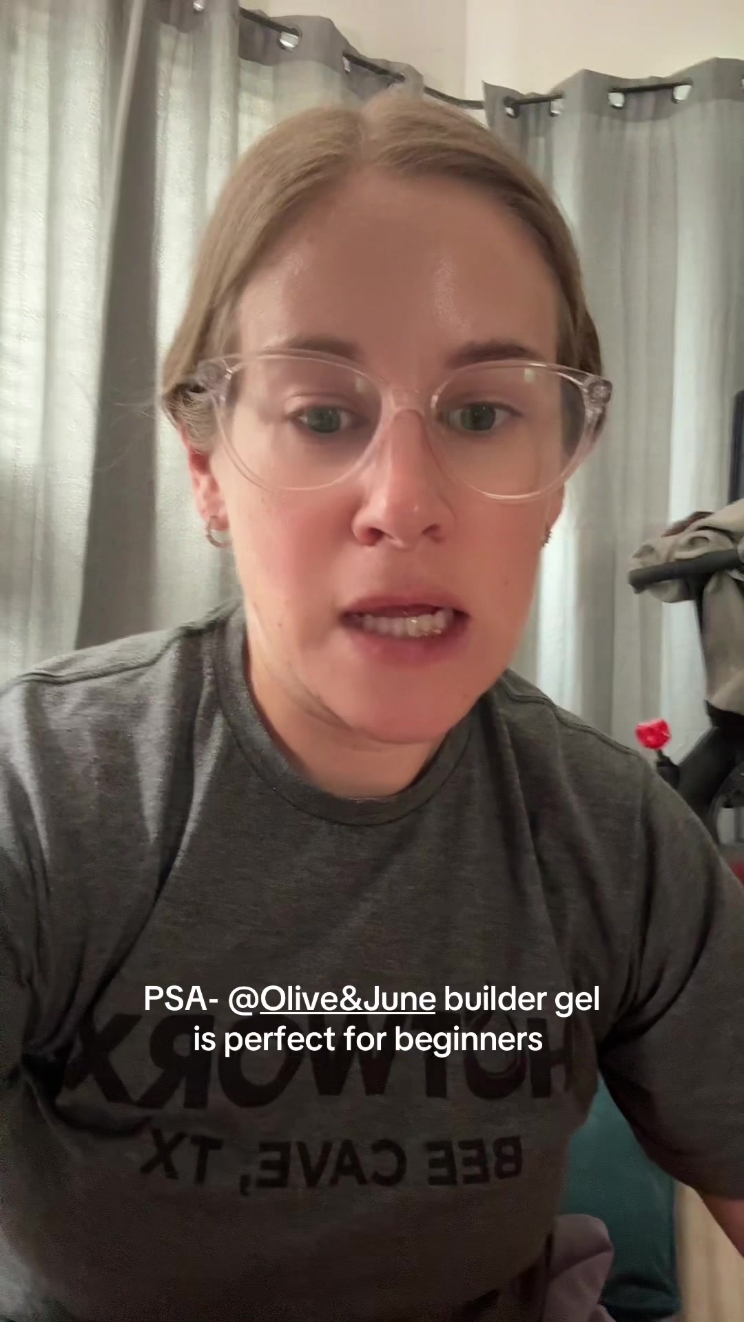 @Olive & June builder gel review- this is one of the easiest builder gels I’ve ever used. Highly recommend for beginn...