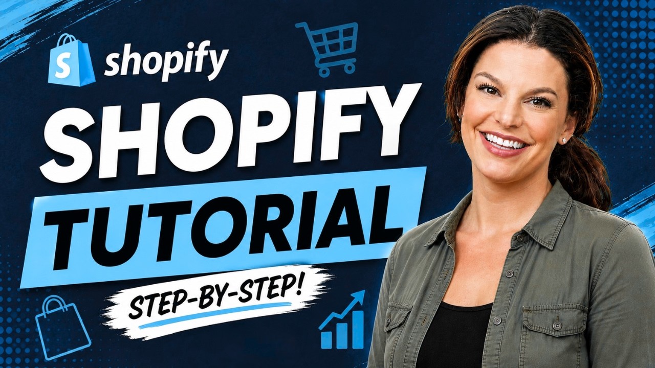 Shopify Tutorial for Beginners (2026) | Build Your Online Store Step-by-Step Learn how to build a professional online...