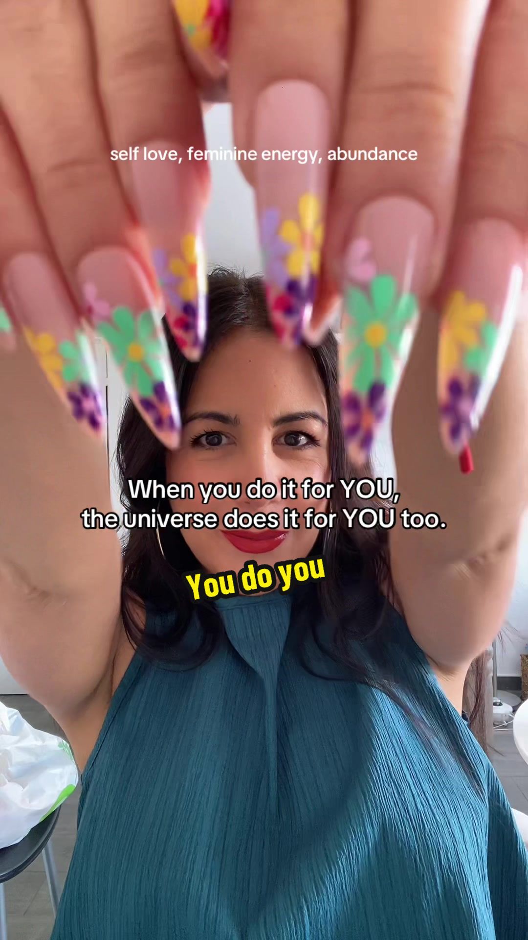 Every time you do something for you — your nails, your hair, your vibe — you’re tuning into abundance. You’re appreci...
