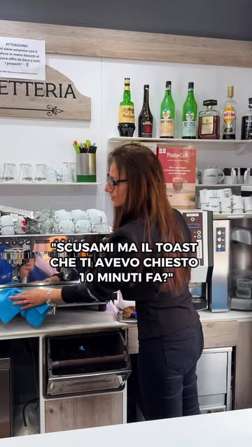 Non ci dimentichiamo niente tranquilli 🤭 o quasi! #baristadaily #torinoeventi #bar #bartorino