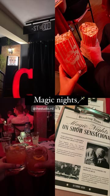 Magic night 🪄🍿 una noche llena de risas, magia y jazz en vivo, retrocediendo a la época de la ley seca, una experie...