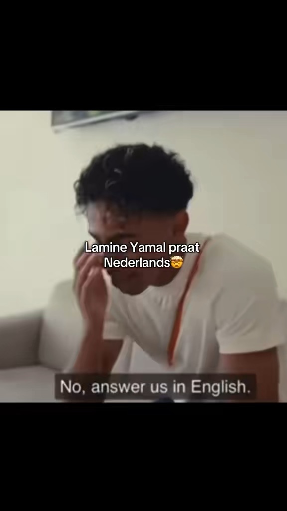 Lamine Yamal speaks dutch🤯🔥 @Krea AI